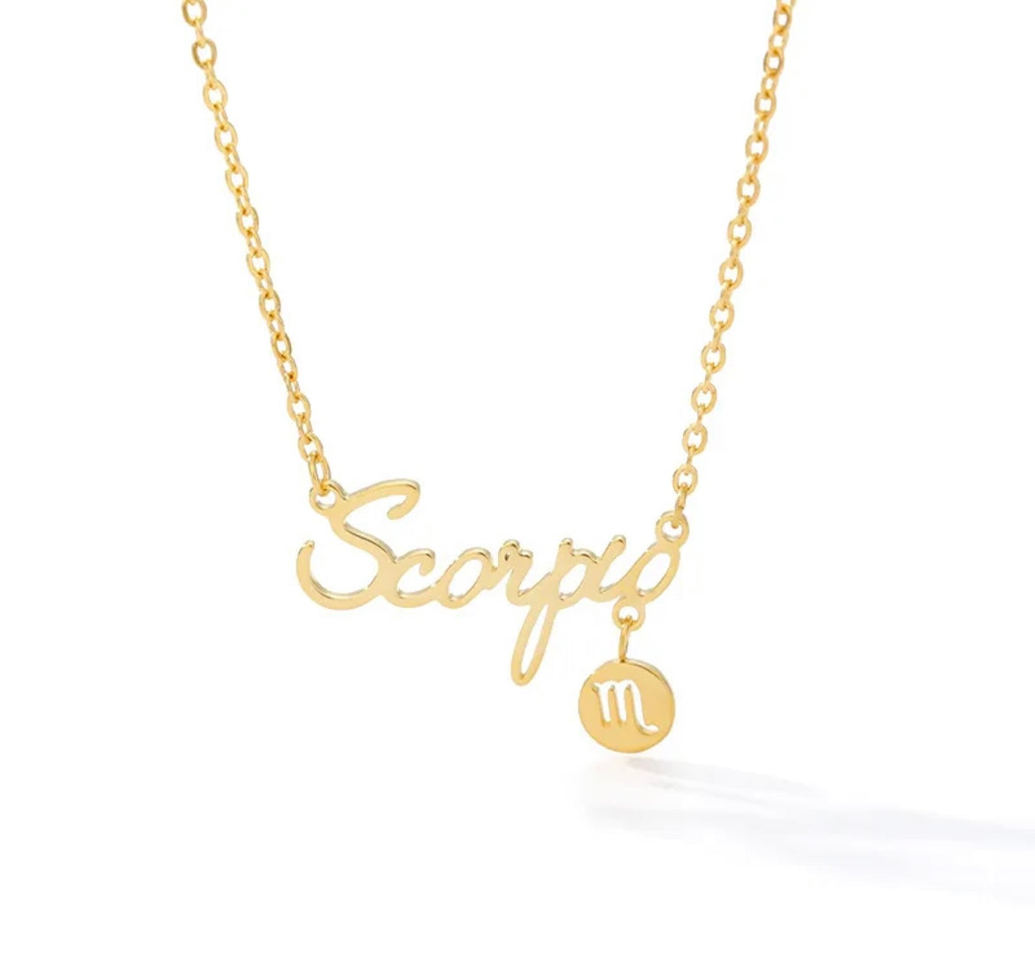 Scorpio Necklace